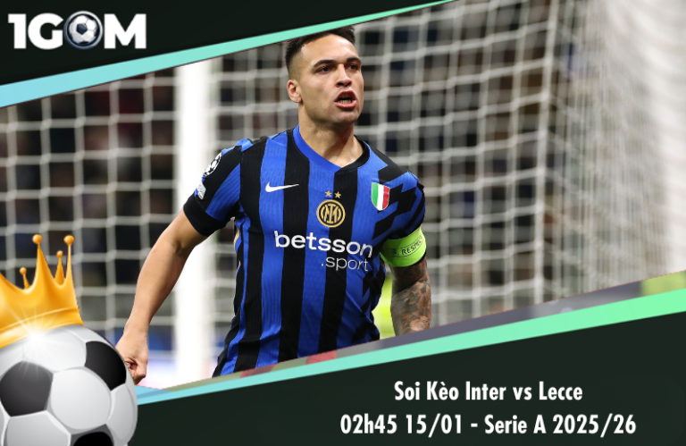 Soi Kèo Inter vs Lecce 02h45 15/01 - Serie A 2025/26
